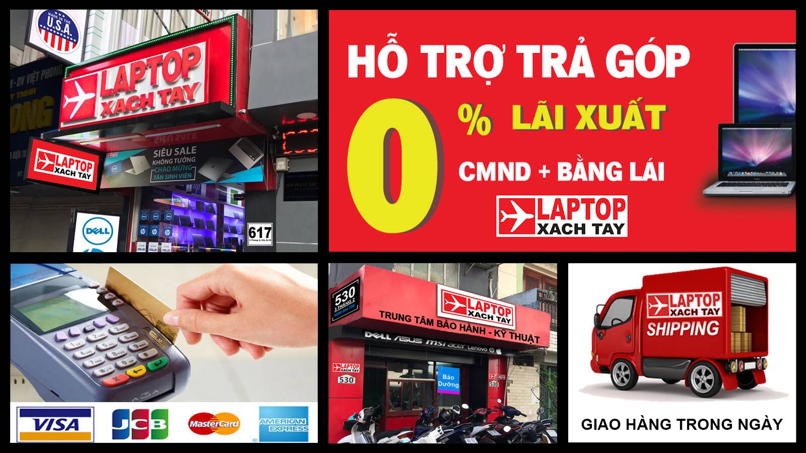 cua hang laptop xach tay 