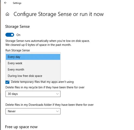 Cách dọn dẹp và khôi phục không gian trên ổ C Windows 10