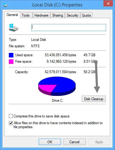 Cách dọn dẹp và khôi phục không gian trên ổ C Windows 10