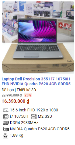 Top 5 laptop Dell Latitude cho Học sinh sinh viên dưới 15 triệu tháng 8 2024