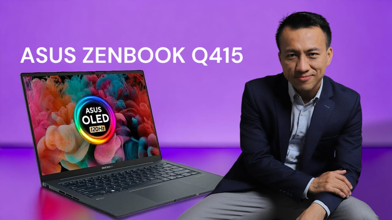 Đánh giá Laptop ASUS Zenbook 14 OLED Q415MA mỏng nhẹ cao cấp cho văn phòng tại Laptopxachtayshop