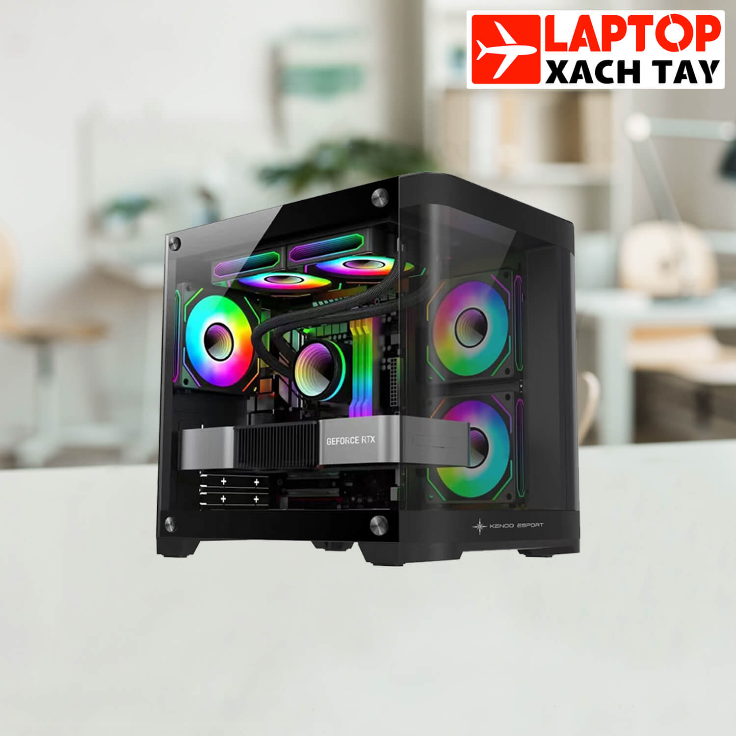 Máy tính bộ lắp ráp Gaming đồ họa LTXT i7 Gen 14 RTX™ 3050 6GB(Chỉ PC)